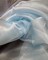 Light Blue Crystal Organza Fabric by the Yard, 60" Wide Sheer Lightweight Organza for Wedding Dresses, Event Decor, Curtains & Sewing